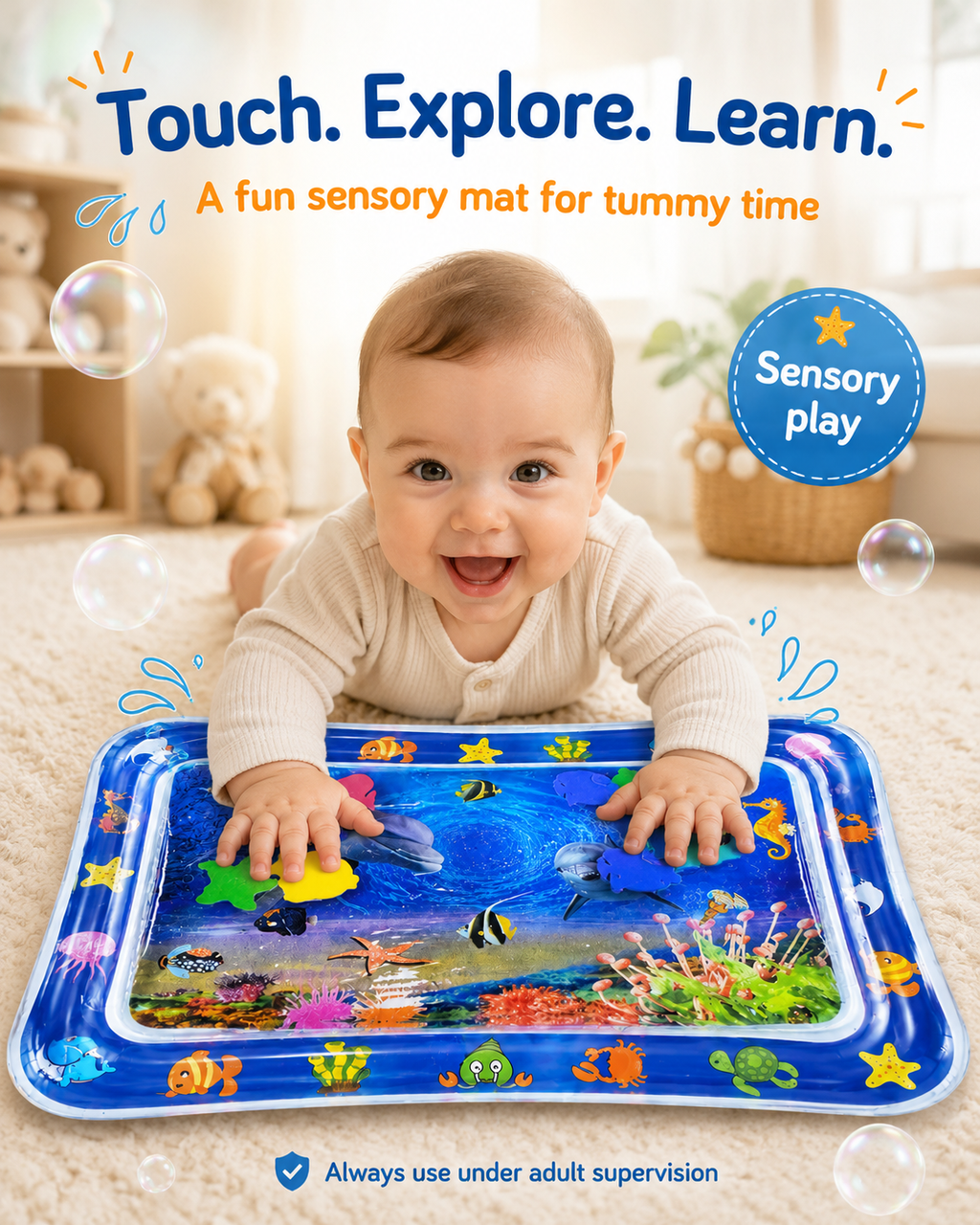 Little Ocean Explorer Sensory Play Mat